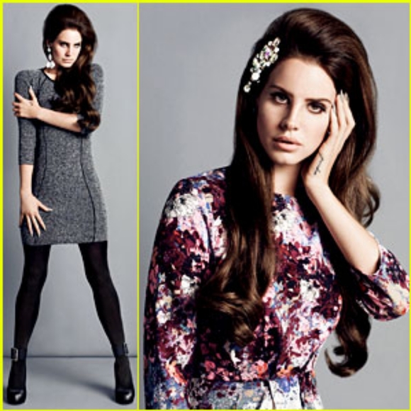 Lana Del Rey X H&M bodycon tweed dress - Picture 1 of 8